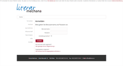 Desktop Screenshot of meldungen.literar.at